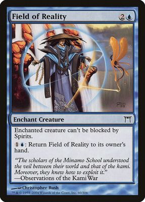 Field of Reality 60/306 - Champions of Kamigawa (CHK) (Español)