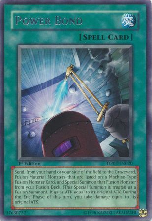 Power Bond - DP04-EN020 - Rare 1st Edition Duelist Pack: Zane Truesdale [DP04] 1st Edition Singles