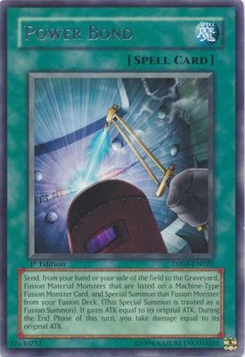 Power Bond - DP04-EN020 - Rare 1st Edition Duelist Pack: Zane Truesdale [DP04] 1st Edition Singles
