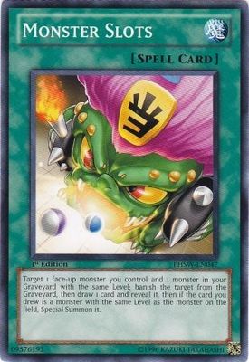 Monster Slots - PHSW-EN047 - Common 1st Edition Photon Shockwave 1st Edition Singles (espanol)