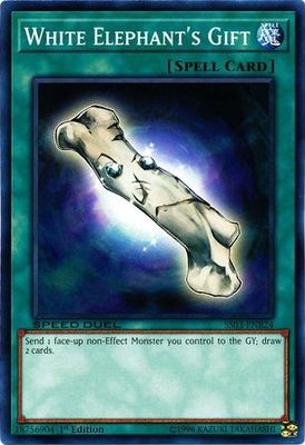 White Elephant&#39;s Gift - SS03-ENB24 - Common 1st Edition Speed Duel Starter Decks: Ultimate Predators Singles (espanol)