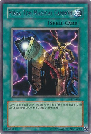 Mega Ton Magical Cannon - MFC-094 - Rare Unlimited Magician&#39;s Force [MFC] Unlimited Singles