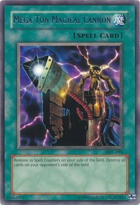 Mega Ton Magical Cannon - MFC-094 - Rare Unlimited Magician&#39;s Force [MFC] Unlimited Singles