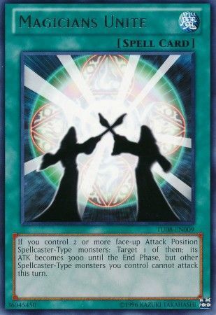 Magicians Unite - TU08-EN009 - Rare Unlimited Turbo Pack 8 TU08 (espanol)