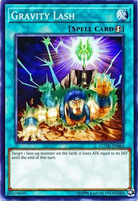 Gravity Lash - COTD-EN063 - Common Unlimited Code of the Duelist Unlimited Singles