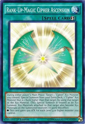 Rank-Up-Magic Cipher Ascension - MP17-EN210 - Common 1st Edition 2017 Mega-Tins 1st Edition Singles (espanol)