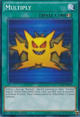 Multiply - YGLD-ENB32 - Common 1st Edition Yugi&#39;s Battle City Deck 1st Edition (YGLD-ENB)