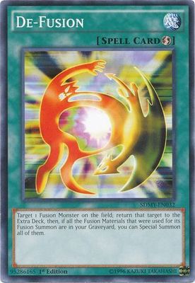 De-Fusion - SDMY-EN032 - Common 1st Edition Structure Deck: Yugi Muto [SDMY]