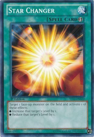 Star Changer - YS12-EN022 - Common 1st Edition Starter Deck: Xyz Symphony 1st Edition Singles