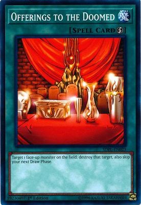 Offerings to the Doomed - SDPL-EN023 - Common 1st Edition Structure Deck: Powercode Link 1st Edition Singles