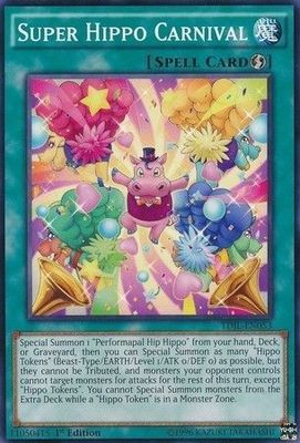 Super Hippo Carnival - TDIL-EN053 - Common 1st Edition The Dark Illusion 1st Edition Singles