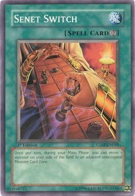 Senet Switch - CDIP-EN048 - Common 1st Edition Cyberdark Impact [CDIP] 1st Edition Singles