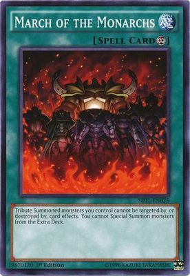 March of the Monarchs - SR01-EN025 - Common 1st Edition Structure Deck: Emperor of Darkness 1st Edition Singles (espanol)