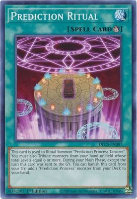 Prediction Ritual - DLCS-EN087 - Common 1st Edition Dragons of Legend The Complete Series 1st Edition Singles
