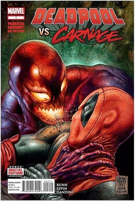 SH Deadpool vs Carnage Comic Libro Marvel Espanol