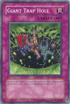 Giant Trap Hole - CSOC-EN080 - Common Unlimited Crossroads of Chaos [CSOC] Unlimited Singles