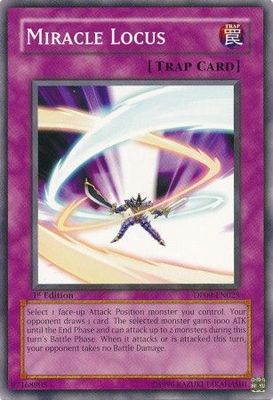 Miracle Locus - DP09-EN025 - Common 1st Edition Duelist Pack: Yusei 2 [DP09] 1st Edition Singles