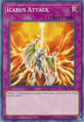 Icarus Attack - OP14-EN024 - Common Unlimited  OTS Tournament Pack 14 (OP14) (espanol)