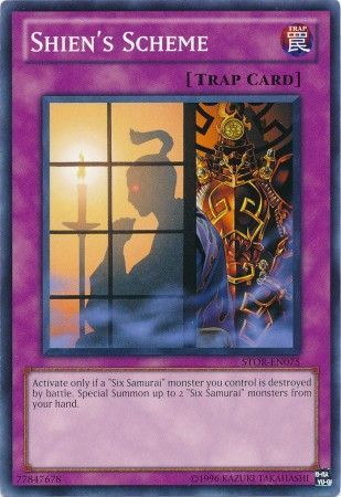 Shien&#39;s Scheme - STOR-EN075 - Common Unlimited Storm of Ragnarok Unlimited Singles