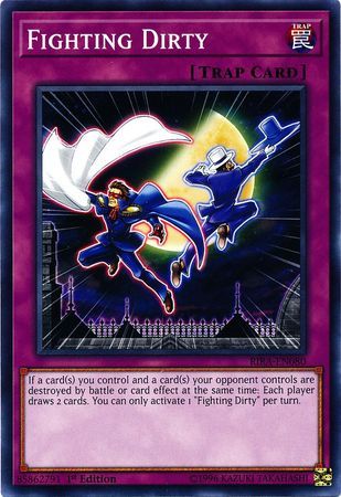 Fighting Dirty - RIRA-EN080 - Common 1st Edition Rising Rampage [RIRA] 1st Edition Singles