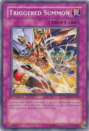 Triggered Summon - DP07-EN021 - Common 1st Edition Duelist Pack: Jesse Anderson DP07 1st Edition Singles