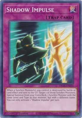 Shadow Impulse - DLCS-EN034 - Common 1st Edition Dragons of Legend The Complete Series 1st Edition Singles