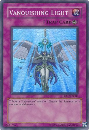 Vanquishing Light - LODT-EN089 - Super Rare Unlimited Light of Destruction [LODT] Unlimited Singles