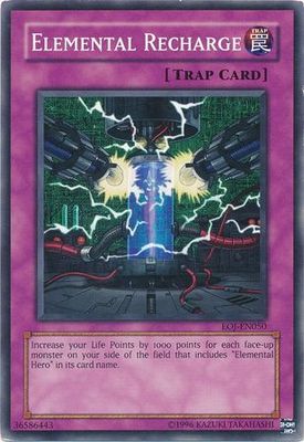 Elemental Recharge - EOJ-EN050 - Common Unlimited Enemy Of Justice [EOJ] Unlimited Singles