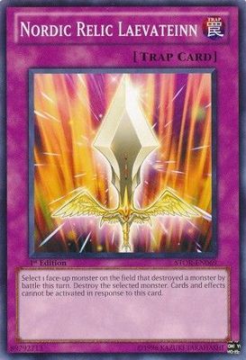 Nordic Relic Laevateinn - STOR-EN069 - Common 1st Edition Storm of Ragnarok 1st Edition Singles (espanol)