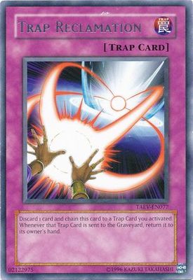 Trap Reclamation - TAEV-EN077 - Rare Unlimited Tactical Evolution [TAEV] Unlimited Singles