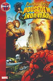 SH House of M Comic Fantastic Four Iron Man Libro Ingles Marvel