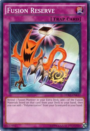 Fusion Reserve - LDK2-ENK37 - Common Unlimited Legendary Decks II - Kaiba Unlimited Singles