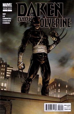SH Daken Dark Wolverien Comic Issue 1 Marvel Comics Ingles Variant Cover