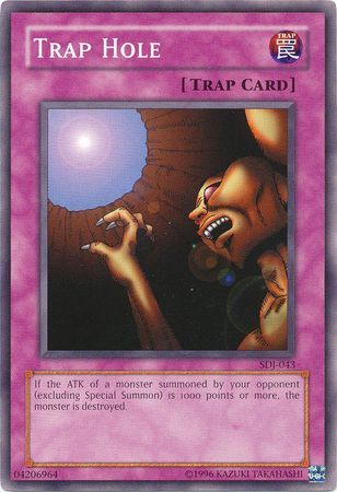 Trap Hole - SDJ-043 - Common Unlimited Starter Deck: Joey [SDJ] Unlimited Singles