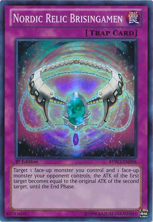Nordic Relic Brisingamen - BPW2-EN088 - Super Rare 1st Edition Battle Pack 2: War of the Giants Round 2 [BPW2] Singles