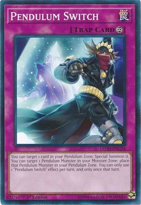 Pendulum Switch - LEDD-ENC24 - Common 1st Edition Legendary Dragon Decks Singles