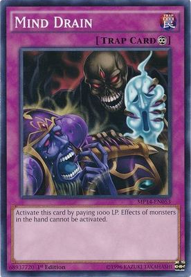 Mind Drain - MP14-EN053 - Common 1st Edition Yu-Gi-Oh! 2014 Mega-Tins Singles (espanol)