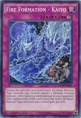 Fire Formation - Kaiyo - MP14-EN050 - Common 1st Edition Yu-Gi-Oh! 2014 Mega-Tins Singles