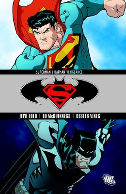SH Superman Batman Vengeance Comic Libro Tapa Dura DC Comics Ingles