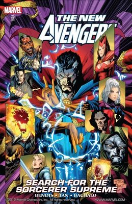 SH The New Avengers Comic Search For The Sorcerer Supreme Libro Marvel Comics Ingles