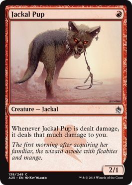 Jackal Pup 139/249 Masters 25 Singles