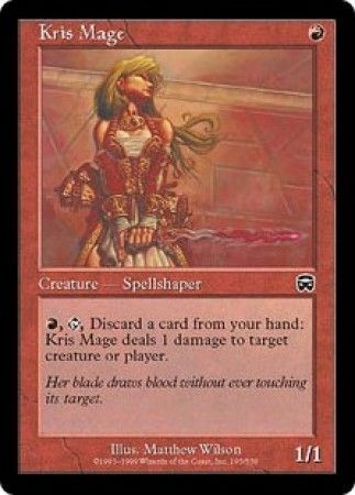 Kris Mage Mercadian Masques Singles
