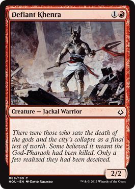 Defiant Khenra 089/199 - Hour of Devastation Singles