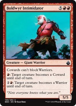 Boldwyr Intimidator 169/254 - Battlebond Singles
