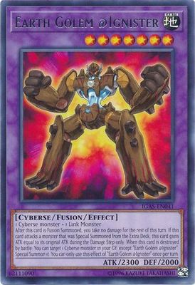 Earth Golem @Ignister - IGAS-EN041 - Rare Unlimited Ignition Assault Unlimited Singles