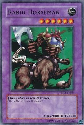 Rabid Horseman - DB2-EN049 - Common Unlimited Dark Beginning 2 DB2