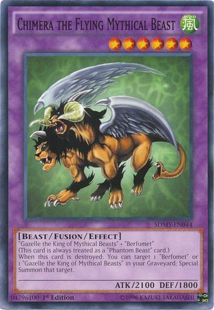 Chimera the Flying Mythical Beast - SDMY-EN044 - Common 1st Edition Structure Deck: Yugi Muto [SDMY]