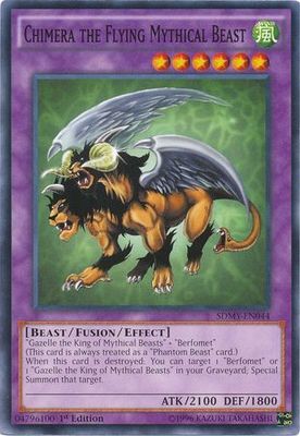 Chimera the Flying Mythical Beast - SDMY-EN044 - Common 1st Edition Structure Deck: Yugi Muto [SDMY]