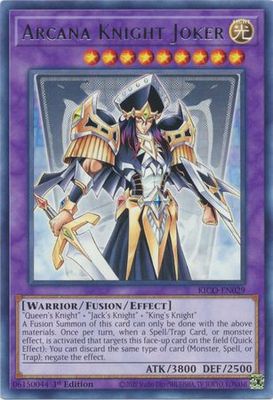 Arcana Knight Joker - KICO-EN029 - Rare 1st Edition King&#39;s Court 1st Edition Singles