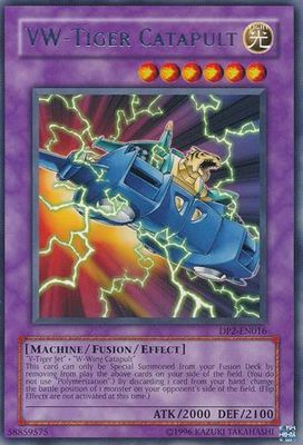 VW-Tiger Catapult - DP2-EN016 - Rare Unlimited Duelist Pack: Chazz Princeton Unlimited Singles